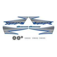 Kit Adesivos Yamaha Ybr 125 2005 Azul 00943 Cor Yamaha Ybr 125 2005 Azul Foto mini 1