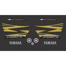 Kit Adesivos Yamaha Ybr 125 2006 Preta Cor Padrão Foto mini 2
