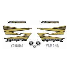 Kit Adesivos Yamaha Ybr 125 2006 Preta Cor Padrão Foto mini 1