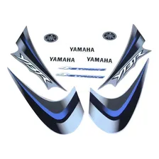 Kit Adesivos Yamaha Ybr 125 2008 Prata 10091 Cor PADRÃO Foto mini 1