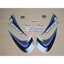 Kit Adesivos Yamaha Ybr 125 2008 Prata 10091 Cor PADRÃO Foto mini 2
