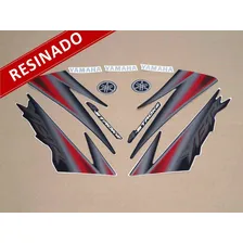Kit Adesivos Ybr 125 2005 Preta Resinado 00944 Foto  mini 1
