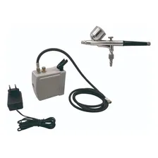 Kit Aerografia Onetools - Mini Compressor + Aerógrafo 0,2mm Foto  mini 1