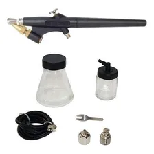 Kit Aerógrafo 50 Psi Tipo Caneta C/ 6 Peças 9mv Eda Foto mini 3