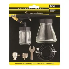 Kit Aerógrafo 50 Psi Tipo Caneta C/ 6 Peças 9mv Eda Foto mini 2