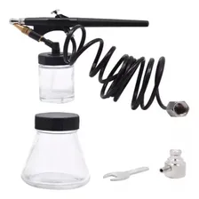 Kit Aer贸grafo Tipo Caneta 6 50psi 9mv Eda Profissional Foto mini 1