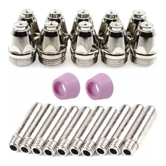 Kit Ag-60/sg-55 - 10 Bico 1,2mm; 10 Eletrodo; 2 Bocais Foto 1