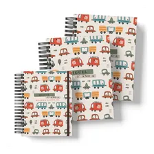 Kit Agenda Escolar E 2 Caderno Escolar Menino Personalizado Foto  mini 1