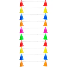 Kit Agilidade Treinamento Funcional 20 Cones Com Barreira Foto mini 1