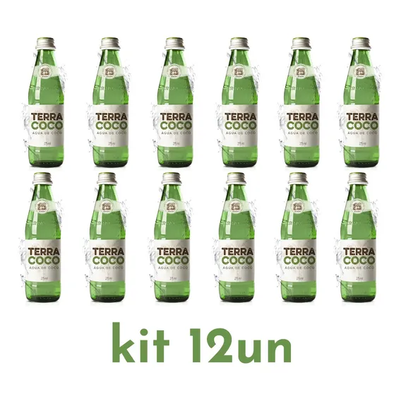 Kit Água De Coco Terra Coco 100% Natural Sem Conservantes Foto 1
