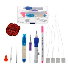 Kit Agulha Mágica Bordado Russo Foto  mini 1