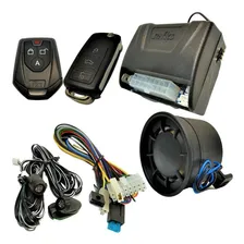 Kit Alarme Automotivo Carro Chave Canivete Com Bloqueador Foto mini 1