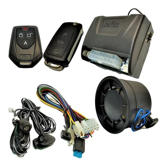 Kit Alarme Automotivo Carro Chave Canivete Com Bloqueador Foto 1