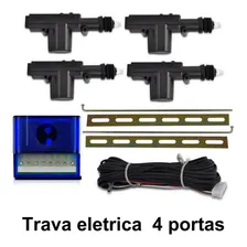 Kit Alarme Canivete + Trava Eletrica Bora - Golf - Passat 4p Foto mini 4