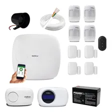 Kit Alarme Central Amt 1016net Aplicativo Celular Intelbras Foto mini 1