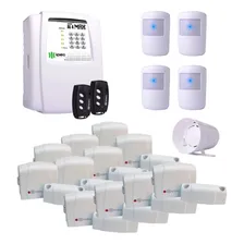 Kit Alarme Completo Segurança Casa Sem Fio 15 Sensores Ipec Foto mini 1