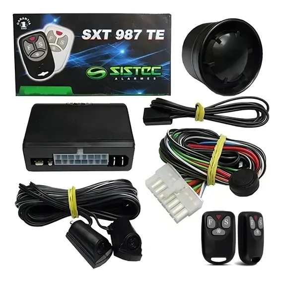 Kit Alarme De Carro Sistec Sxt 987 Te Universal Foto 1