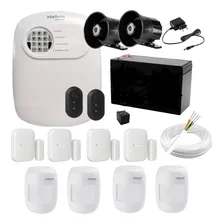 Kit Alarme Intelbras 4 Magnético 4 Infravermelho 2 Sirenes Foto mini 1