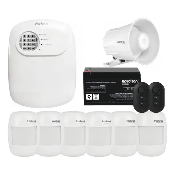 Kit Alarme Intelbras Anm 24 App 6 Sensor Presenca Sem Fio Foto 1