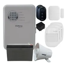 Kit Alarme Intelbras Anm 24 Net 1 Sensor Porta 3 Infra Smart Cor Branco Foto  mini 1