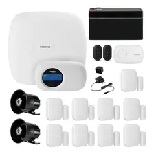 Kit Alarme Monitorado Intelbras Amt 2018e + 09 Sensores 4010 Foto  mini 1