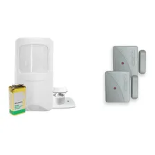 Kit Alarme Residencial Bopo 6 Sensores Sem Fio E Discadora Foto mini  2