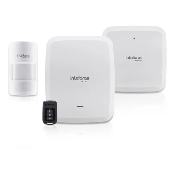 Kit Alarme Residencial Intelbras Amt 8000 Com 1 Sensor Ivp Foto 1