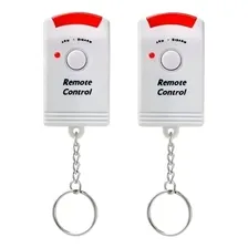 Kit Alarme Sem Fio Sensor Presença Sirene 2 Controles Foto mini 4