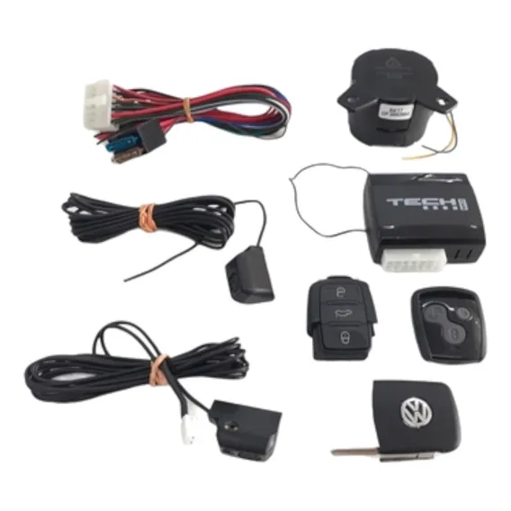 Kit Alarme Vw Tech Gol Voyage Fox Up Saveiro Foto 1