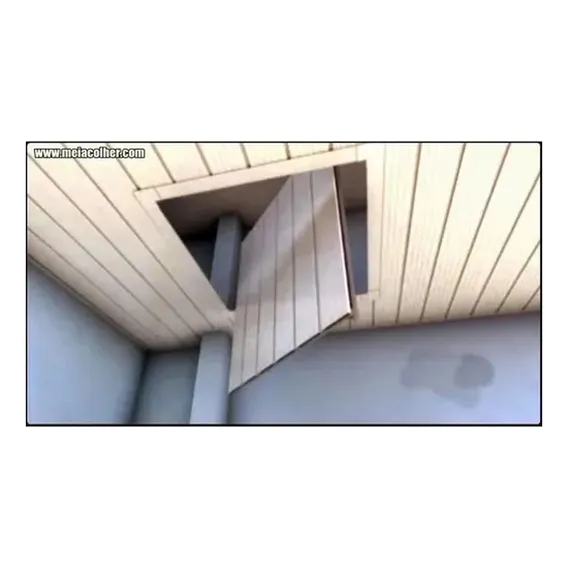 Kit Alcapao Moldura Forro Pvc 60x60 - Branco Foto 1