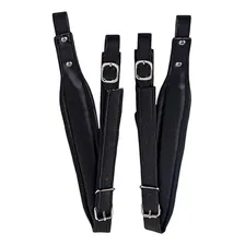Kit alças correias Avs para acordeon gaita regulável preta Foto mini 3