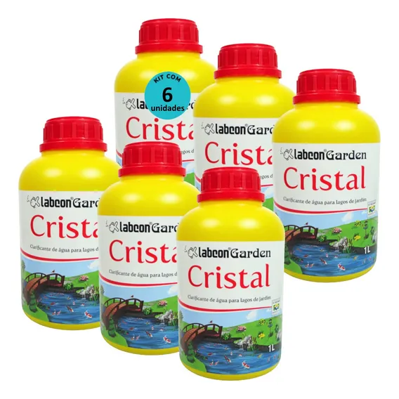 Kit Alcon Labcon Garden Cristal 1l C/ 6 Unid Foto 1