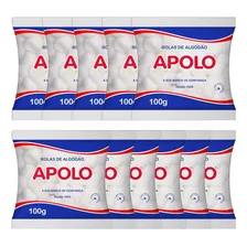 Kit Algodão Apolo Bola 100g Atacado Com ( 10 Pacotes ) Foto mini 1