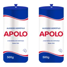 Kit Algodão Apolo Em Rolo - 2 Embalagens De 500g Foto mini 3