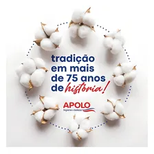 Kit Algodão Hidrófilo Apolo Em Rolo 500g C/3 Foto mini 4