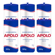 Kit Algod茫o Hidr贸filo Apolo Em Rolo 500g C/6 Foto mini 4