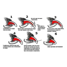 Kit Alicate Corte De Unhas Caes Gato 12 Cm Com Lixa Vermelho Foto mini  3