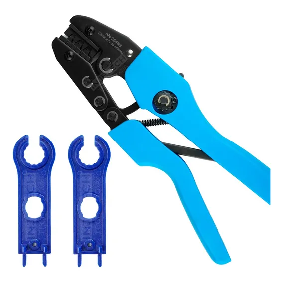 Kit Alicate Crimpar Mc3 E Mc4 2.5 A 6mm Energia Solar Placa Foto 1