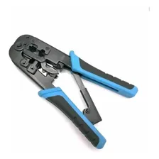 Kit Alicate Crimpar Rj45 + 100un Conector Rede Modular Rj45 Foto mini 2
