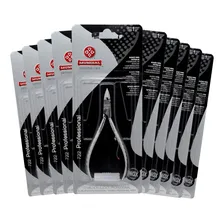 Kit Alicate Mundial 722 Para Cuticula Inox 10 Unidades Foto  mini 1