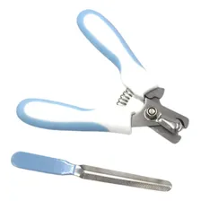 Kit Alicate Para Pet Tesoura Corte De Unhas Cães E Gatos E Lixa Cortador Cachorro Pequeno Médio Grande Kinneken Foto mini 4