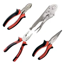 Kit Alicate Pressão Corte Universal Bico Niquelado Mtx Foto  mini 1