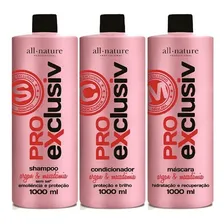 Kit All Nature Pro Exclusiv, Tratamento Força E Nutrição Foto mini 1