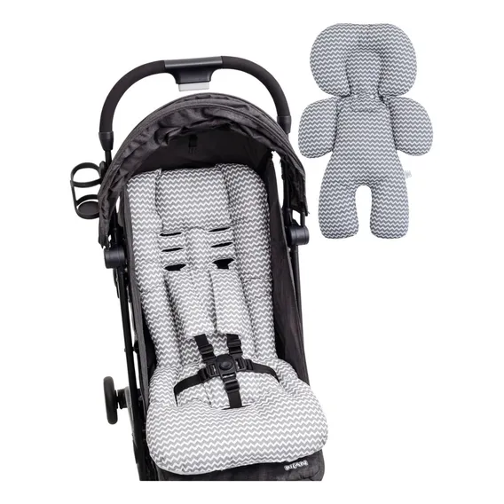 Kit Almofada Para Carrinho E Bebê Conforto Foto 1