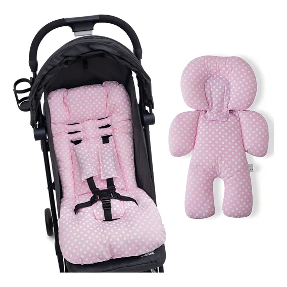 Kit Almofada Para Carrinho E Bebê Conforto - Cores Foto 1