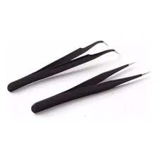Kit Alongamento Cilios Fio Fio Postiços Removedor Cola Pinça Foto mini  3
