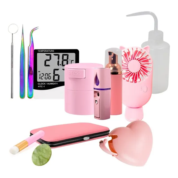Kit Alongamento De Cílios Profissional Foto 1