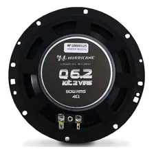 Kit Alto Falante 2 Vias Hurricane 6 Pol Q6.2 4 Ohms 160w Rms Foto mini  3