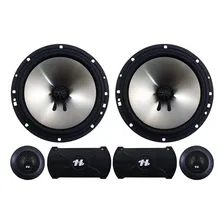 Kit Alto Falante 2 Vias Hurricane 6 Pol Q6.2 4 Ohms 160w Rms Foto  mini 1