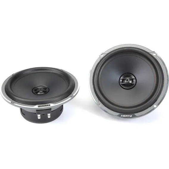 Kit Alto Falante 6 Coaxial Hertz Mpx 165 200w Rms + Cor Preto Foto 1